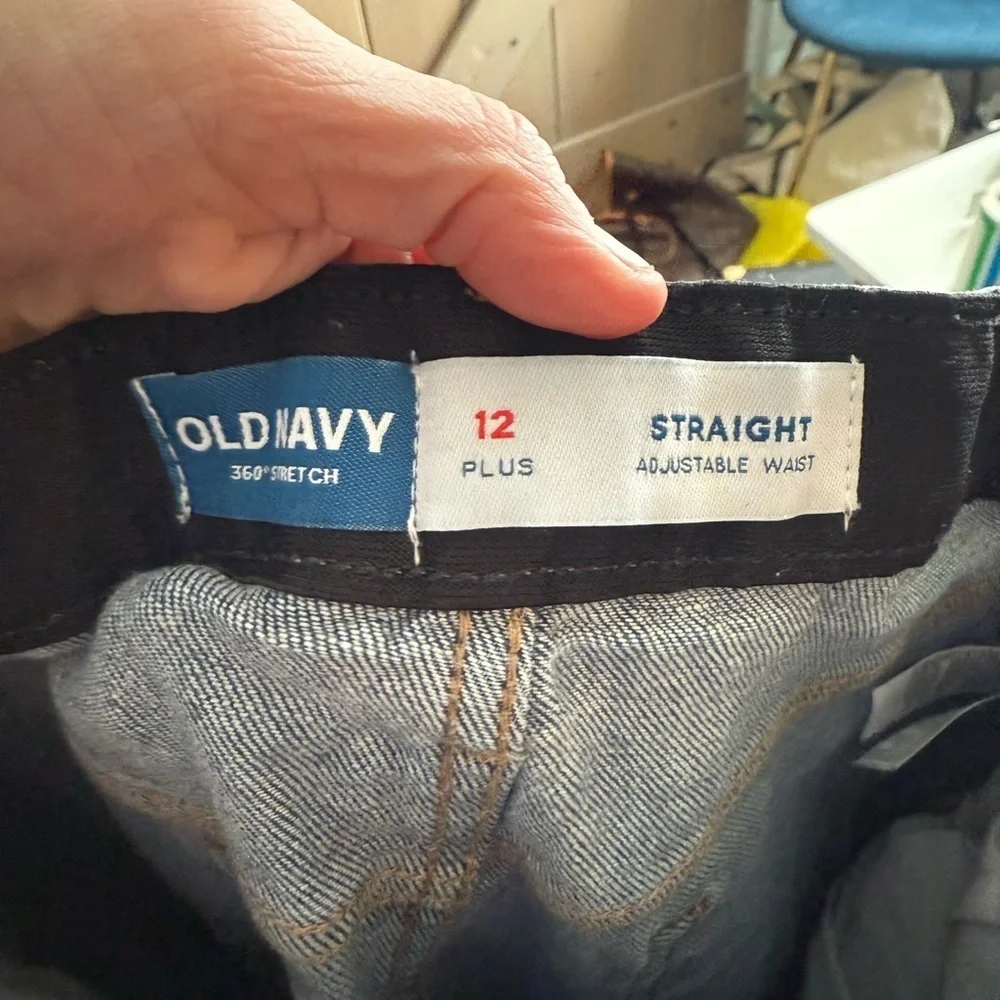 Old Navy Light Blue Distressed Jeans- Boys 12Plus